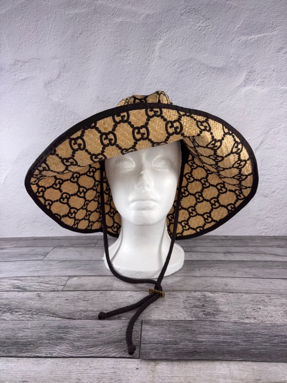 Wide Brim Straw Sun Hat Coastal Vacation Beach Resort Summer Hat - Picture 11 of 11